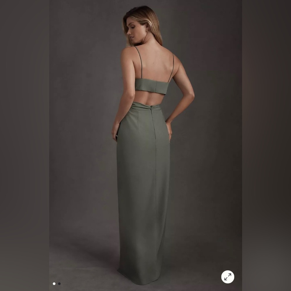 Anthropologie BHLDN Crepe Fleur Dress
